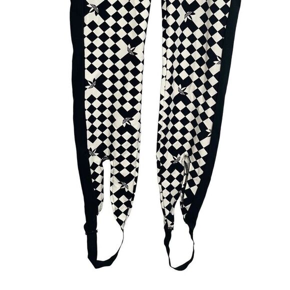 Adidas Ski Chic Allover Print Women's Original Stirrup Tight Leggings Size S New - Picture 7 of 11